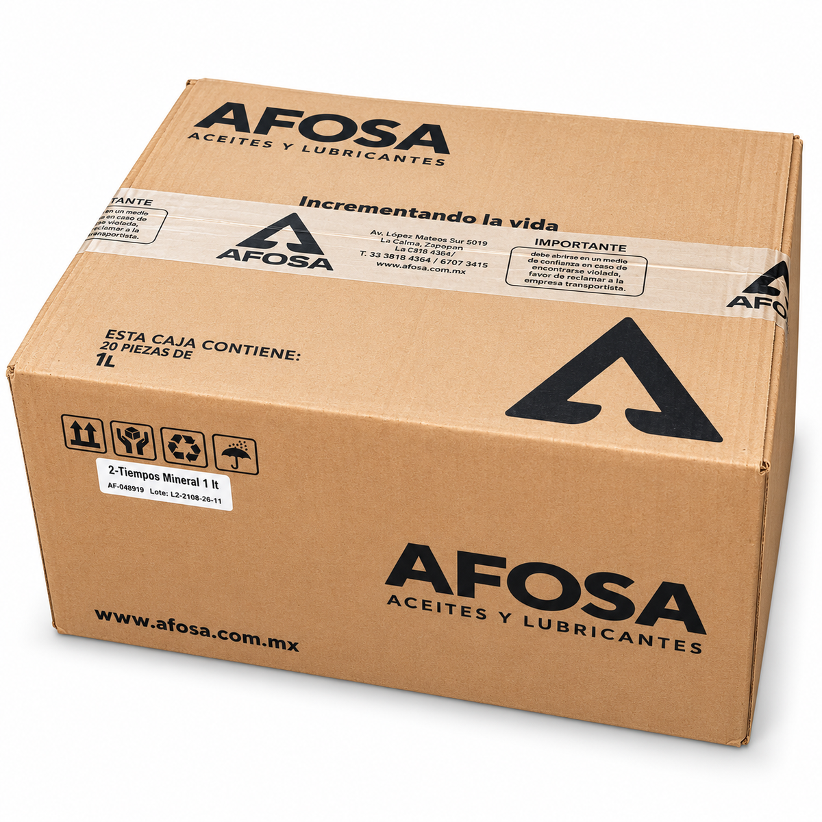 Aceite AFOSA 2T Mineral 1L